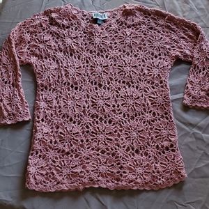 Forenza lacy sweater.